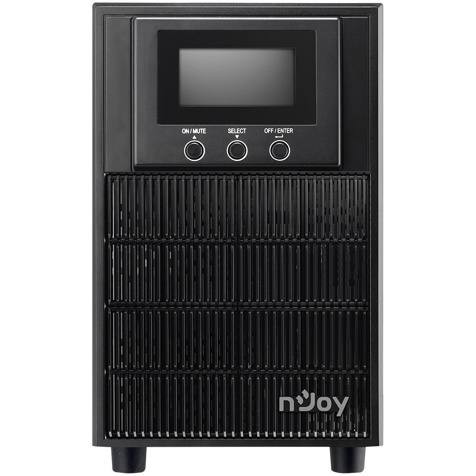 UPS nJoy Aten PRO 2000, 2000VA/ 1800W, On-line, LCD Display, 3 Prize Schuko cu Protectie