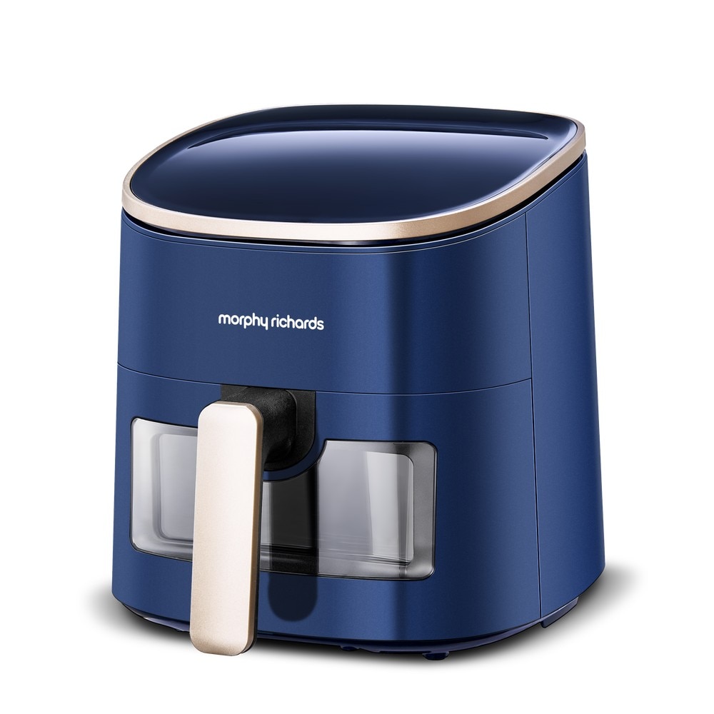Friteuza cu aer cald Morphy Richards MUC-A4T4V, 4 l, 8 programe, Fereastra vizualizare, Ecran tactil, Albastru