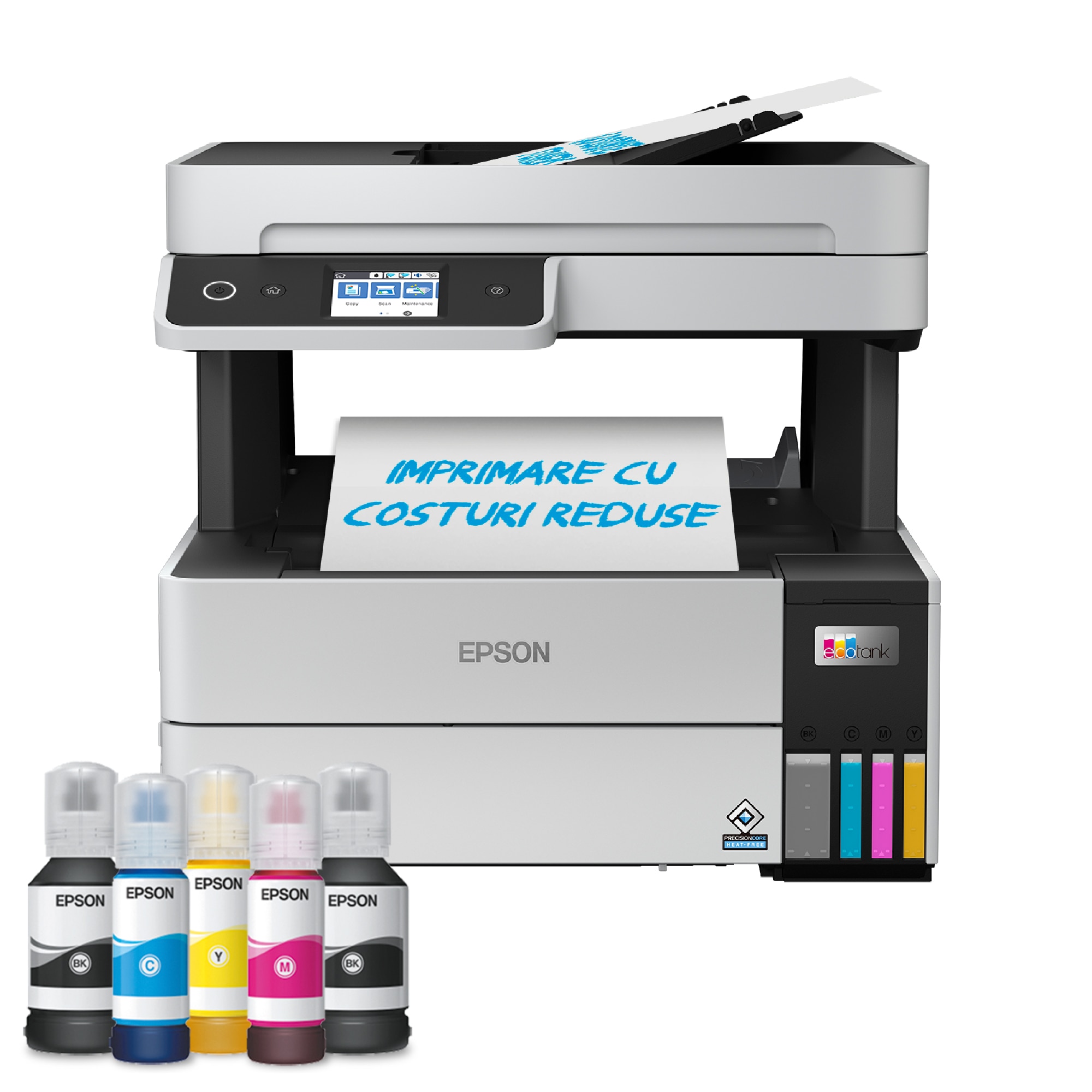 Multifunctional Inkjet color CISS Epson EcoTank L6460, Duplex, Wireless