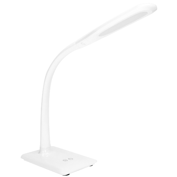 Lampa de birou Virone ERIE LED DIM DL-7/W, 7W, 400 lm, dimmer, 3000/4000/6000K, Alb, Clasa energetica G