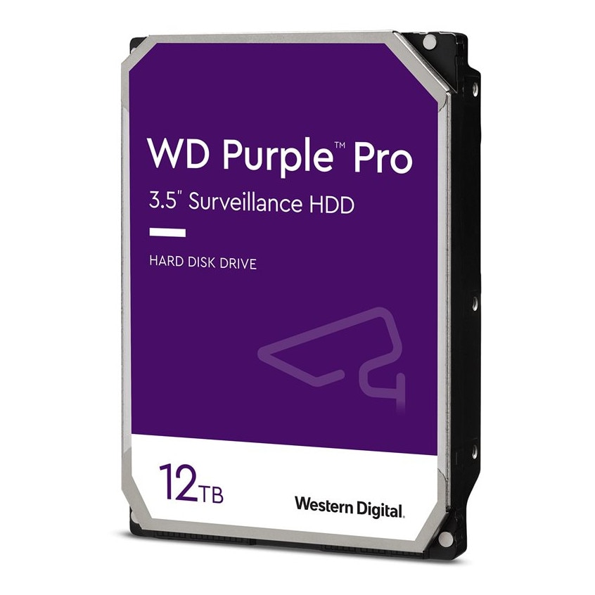 Hard Disk, WD, 12TB, 3.5", SATA, 7200 RPM, WD Purple Pro