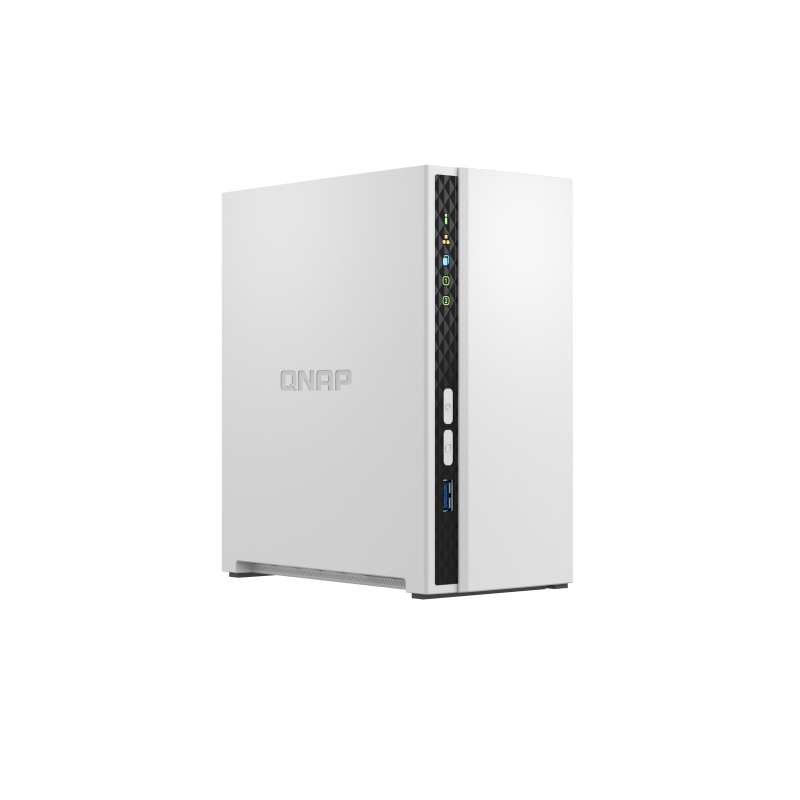 Network Attached Storage Qnap TS-233 cu procesor ARM Cortex-A55 2Ghz, 2-Bay, 2 GB DDR4, 2 porturi USB 2.0, 1 port USB 3.2 Gen 1