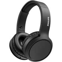Casti audio over the ear Philips TAH5205BK/00, Bluetooth, autonomie 29 ore, negru