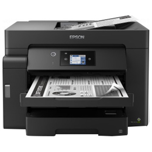 Multifunctional inkjet monocrom CISS Epson EcoTank M15140, Duplex, Retea, Wireless, A3+