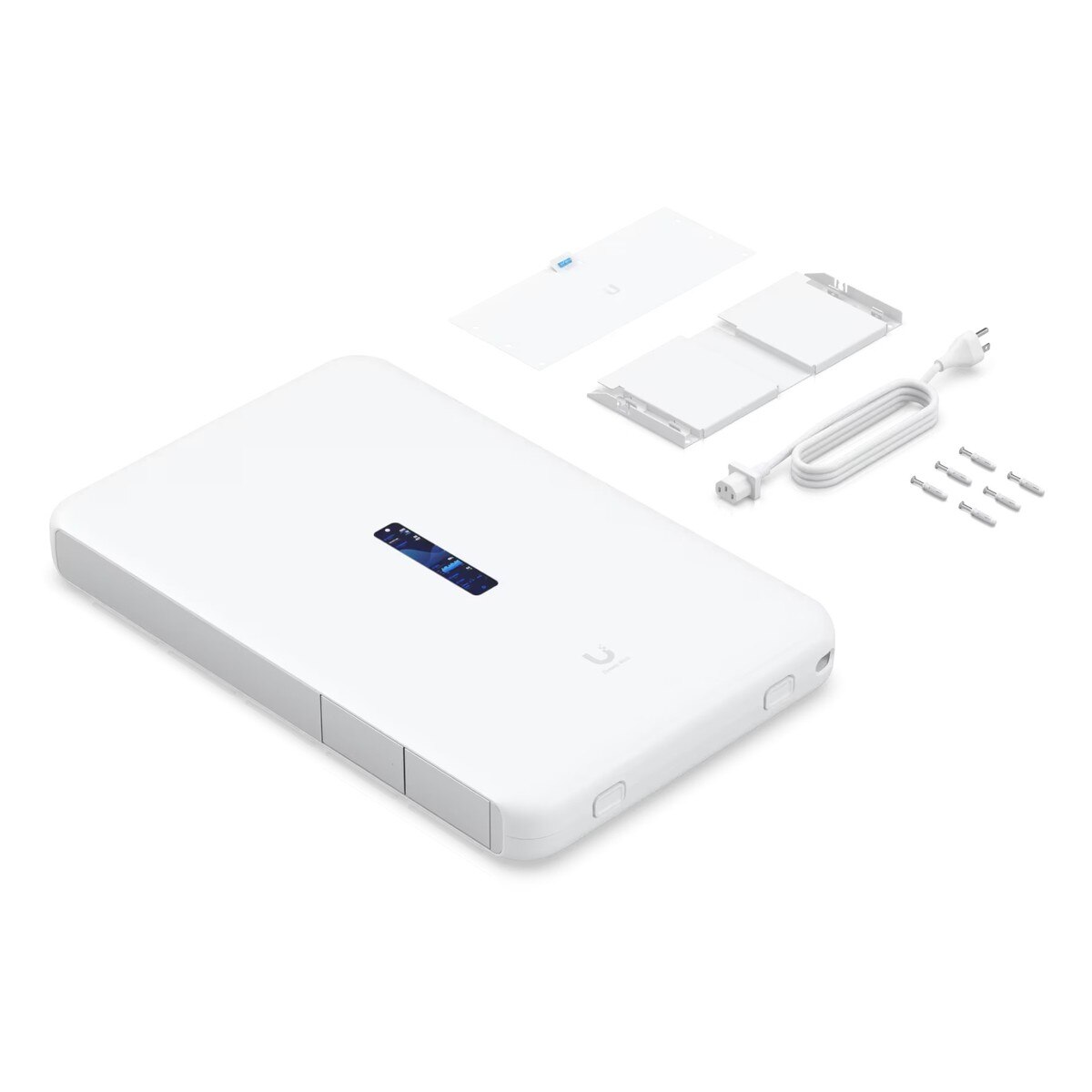 Gateway internet, Ubiquiti UDW Dream Wall, Wi-Fi6, 10G SFP+, 1G RJ45 PoE++, 2.5G RJ45 WAN, ecran tactil
