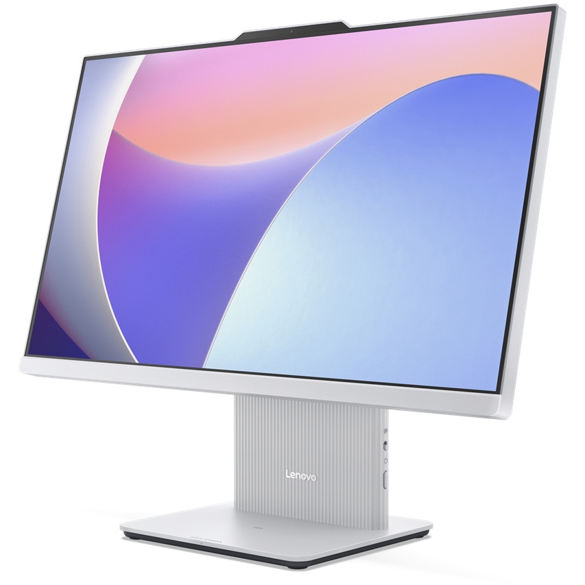 Sistem All-in-One Lenovo IdeaCentre AIO 24IRH9 cu procesor Intel® Core™ 7 240H pana la 5.2GHz, 23.8", Full HD, IPS, 16GB DDR5, 1TB SSD M.2 2280 PCIe 4.0x4 NVMe, Intel® Graphics, No OS, Cloud Grey