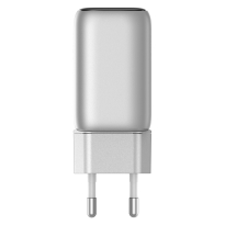 Incarcator retea Anker 100W, 2x USB-C, 1x USB-A, Smart-Display, Argintiu