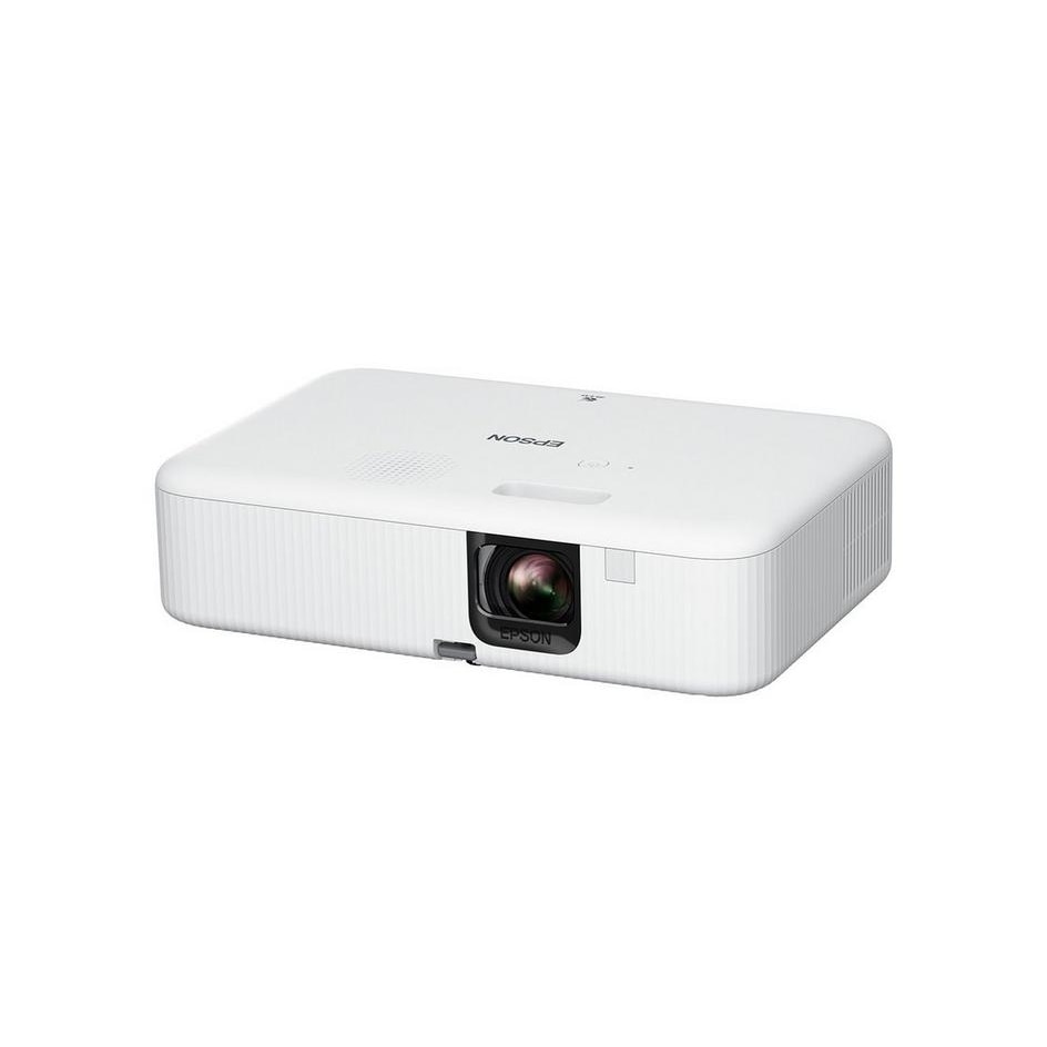 Videoproiector Epson CO-FH02, Android TV, 3LCD, Full HD, 3000 lumeni, Alb