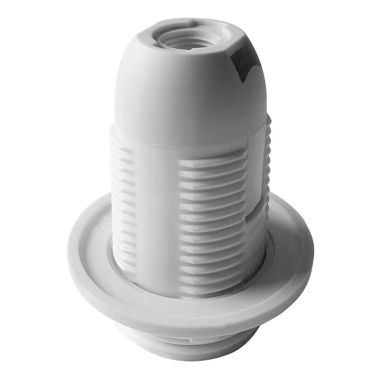 Dulie bec termoplastic E14 Virone LH/E14-2/W, cu flansa, alba