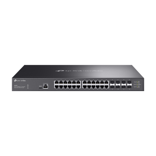 Switch 24 porturi RJ45 10G, 8 porturi SFP+ 10G, L2 Management, 1U - TP-Link Omada SX3832