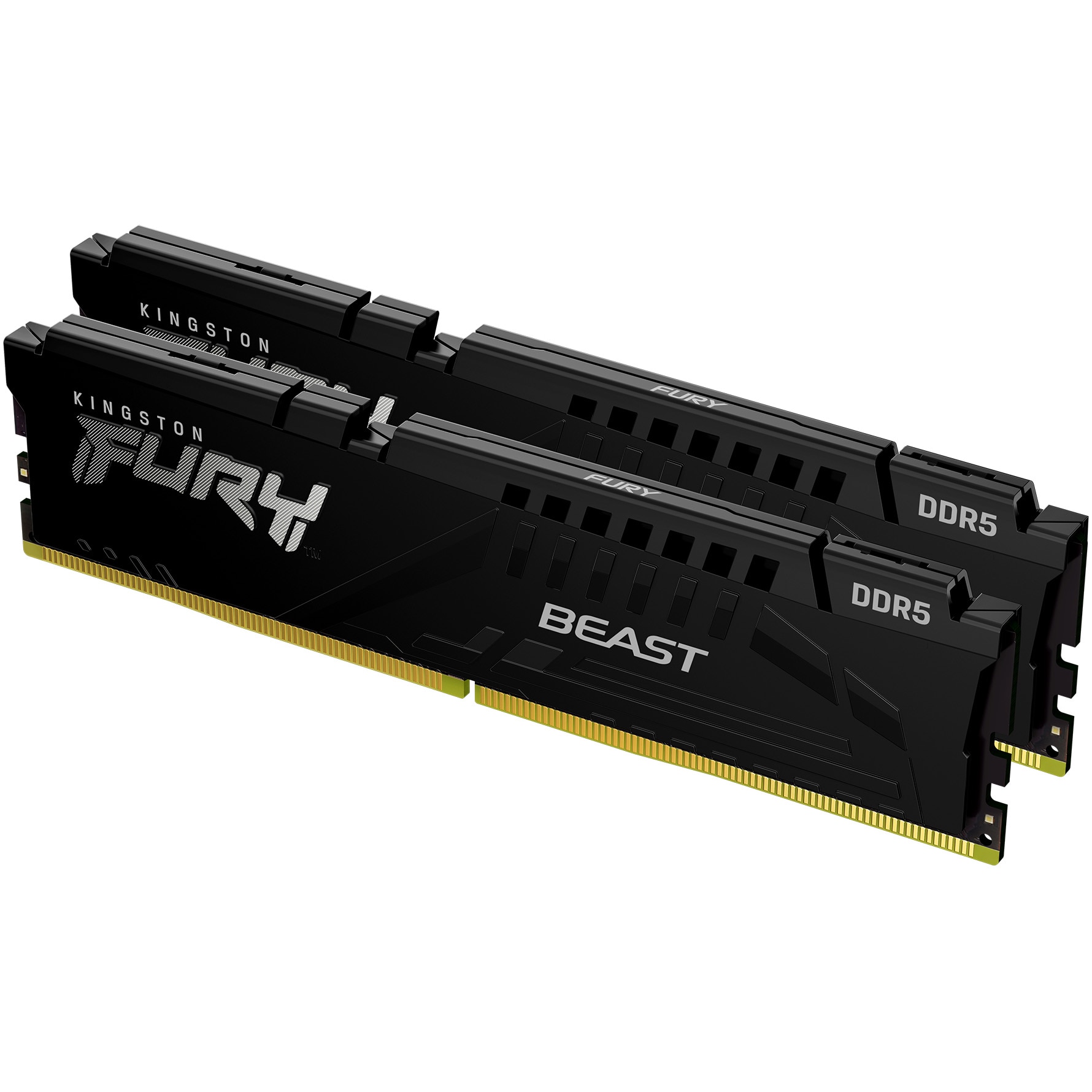 Memorie Kingston FURY Beast Black EXPO, 32GB (2x16GB) DDR5, 6000MT/s, CL36