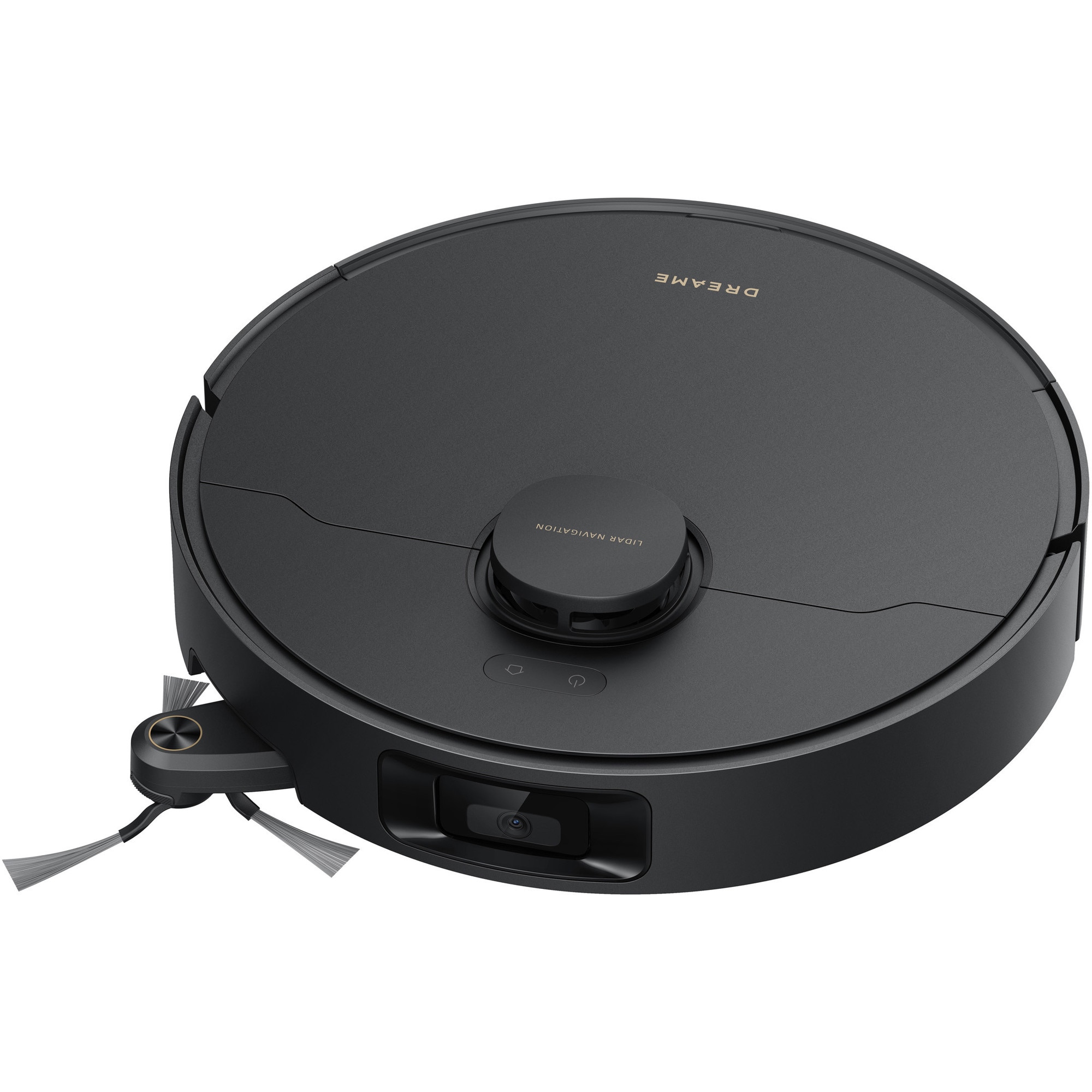 Robot de aspirare cu mop Dreame D20 Pro Plus RLD43SD-BK, statie automata de golire praf 5l, 13000Pa, rezervor praf 0.5l, rezervor apa 0.35l, perie dubla anti-incurcare, baterie 5200mAh, negru