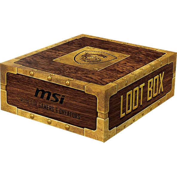 Casti cu fir MSI Loot Box, set 4 in 1
