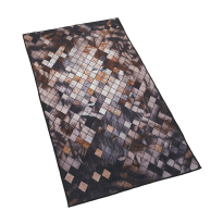 Covor cu print digital 3D Patch Heinner Home, 200x300 cm, poliester 100%, spate antiderapant