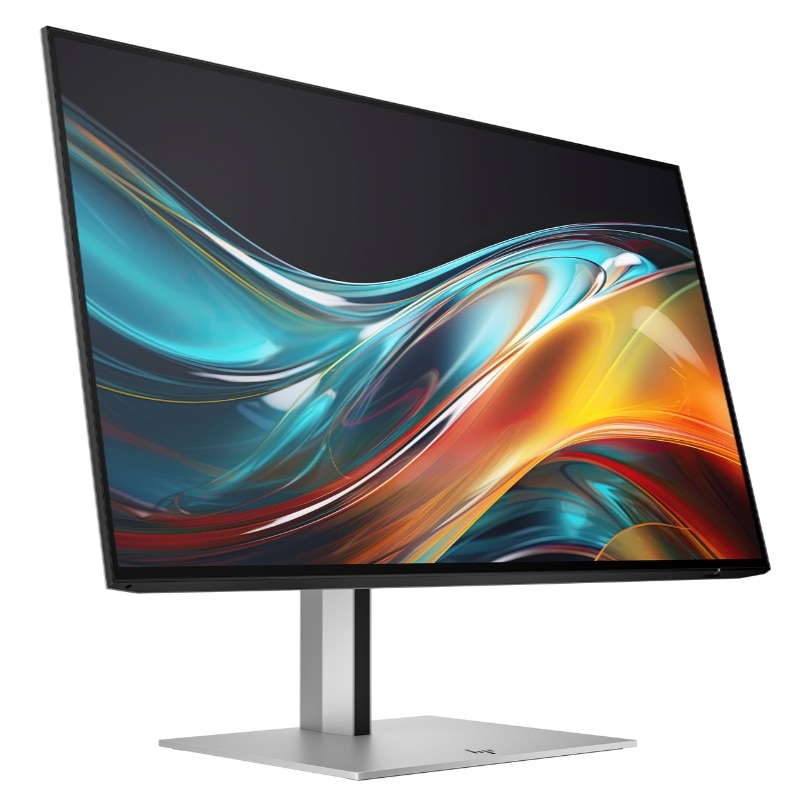 Monitor IPS LED HP 23.8" 724pf, Full HD (1920 x 1080), HDMI, DisplayPort, 100 Hz, 5 ms (Argintiu)