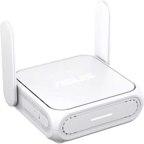 Router Travel Wireless ASUS RT-BE58 Go, BE3600 , Dual-Band, Quad-Core 2.0GHz CPU, 256MB/1GB Flash/RAM, 2.5G port, AiProtection Classic, Adaptive QoS, VPN Fusion, IPTV, MU-MIMO, UTF-8 SSID, 4G & 5G Mobile Tethering, AiMesh