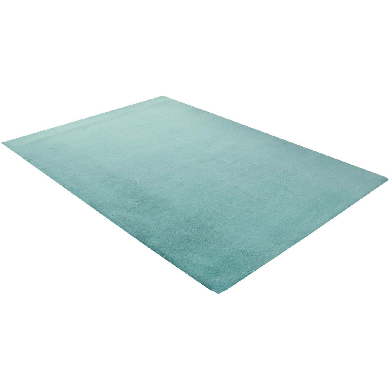 Covor blanita Soft Rabbit Heinner Home, 160x230 cm, turcoaz