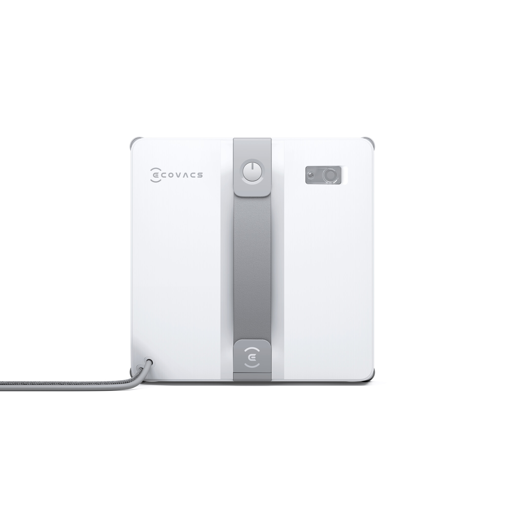 Aspirator de curatat geamuri WINBOT MINI Grey Ecovacs, tehnologie WIN-SLAM 3.0, putere de aspirare 3200Pa, capacitate rezervor apa 60ml, pad microfibra, 3 moduri de curatare, alb