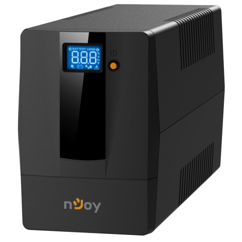 UPS nJoy Horus Plus 800, 800VA/480W, LCD cu ecran tactil, Management, Repornire Automata, Reglaj Automat al Tensiunii