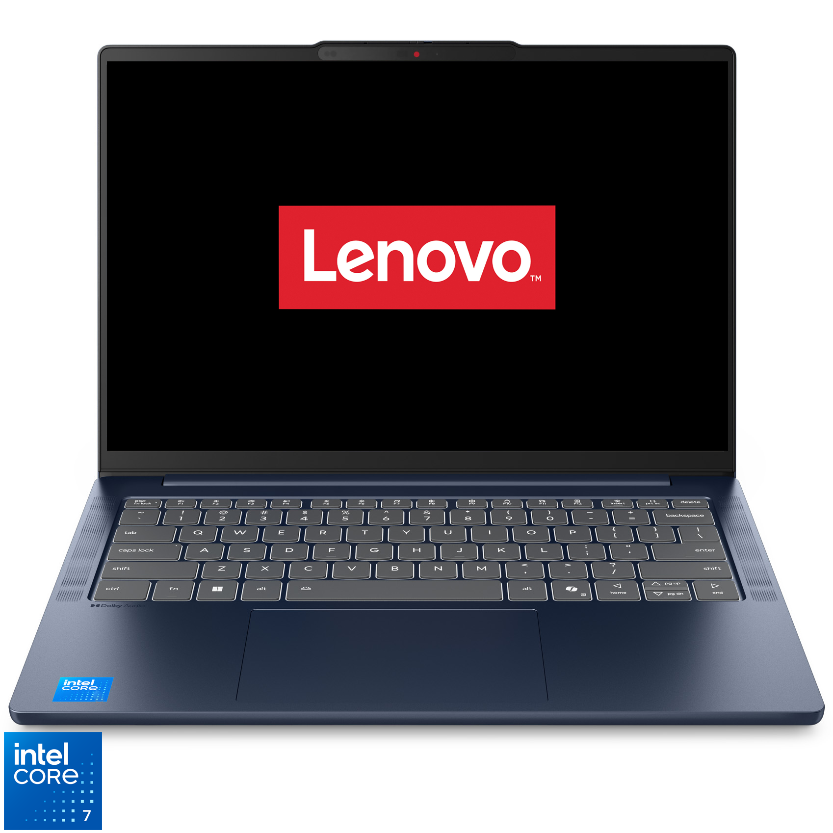 Laptop Lenovo IdeaPad Slim 5 14IRH10R cu procesor Intel® Core™ 7 240H pana la 5.2GHz, 14" WUXGA, OLED, 32GB DDR5 RAM, 1TB SSD, Intel® Graphics, No OS, Cosmic Blue