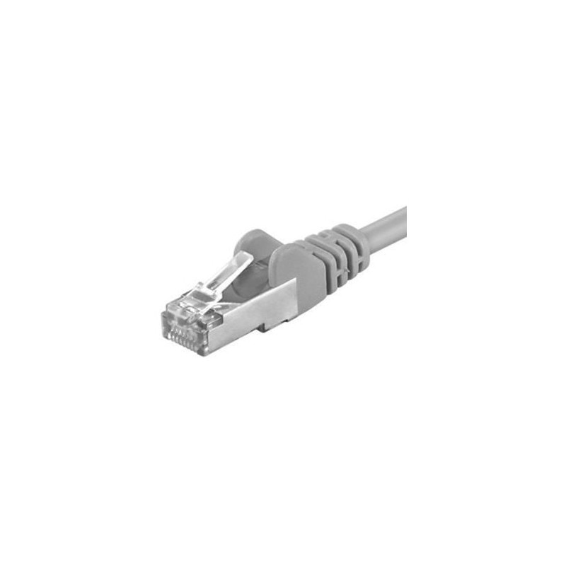 Patchcord SFTP RJ45-RJ45 Cat.6A, LSZH, 3m, gri - EMTEX