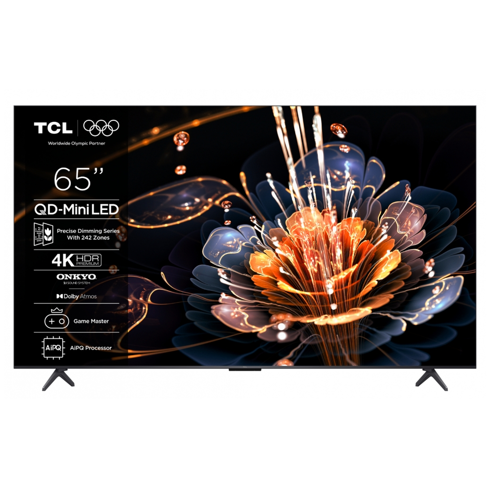 Televizor Mini LED TCL 165 cm (65") 65C61KS, Ultra HD 4K, Smart TV, CI+