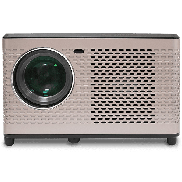 Videoproiector Acer AOPEN QF15a, 500 ANSI lumeni, FHD 1920* 1080, 16:9/ 4:3, Manual Focus, difuzor 2x5W, Bluetooth Wireless Audio, HDMI, USB,telecomanda, Crem