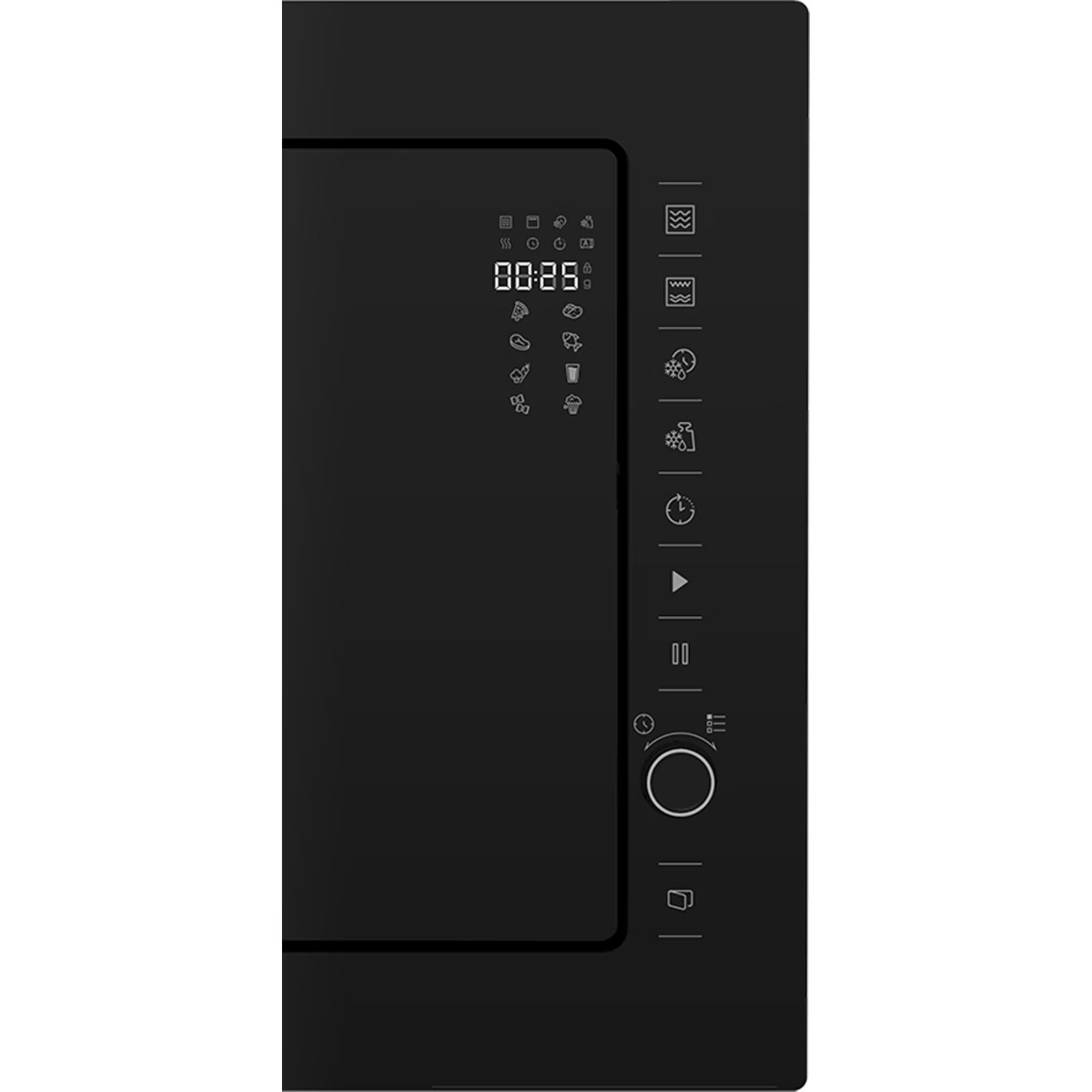 Resigilat Cuptor cu microunde incorporabil Beko BMGB25333BG, 25 L, 900W, Grill, Negru