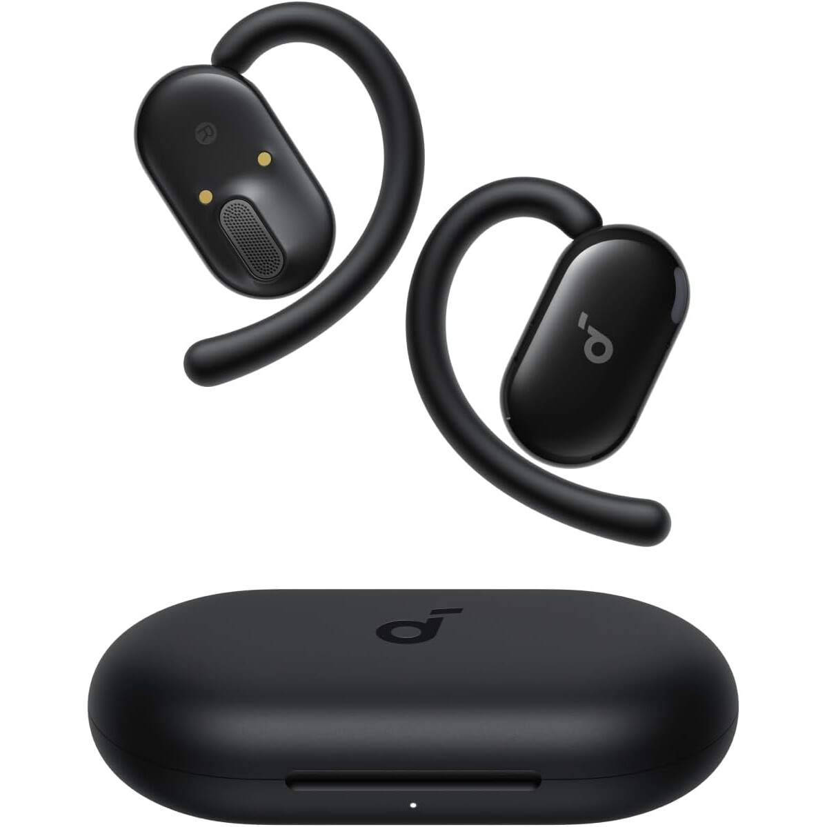 Casti wireless Open-Ear Anker Soundcore V20i, Autonomie 36 ore, IP55, Bluetooth 5.4, Negru