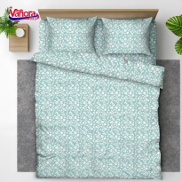 Set de pat king size Vanora, bumbac, 92gsm, 200x230cm