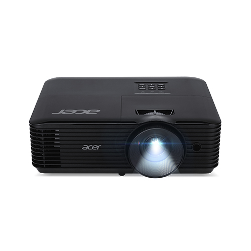 Videoproiector Acer X1228H, XGA 1024*768, up to WUXGA 1920*1200, 4500 lumeni, DLP 3D ready, 4:3/ 16:9, 20.000:1, Negru