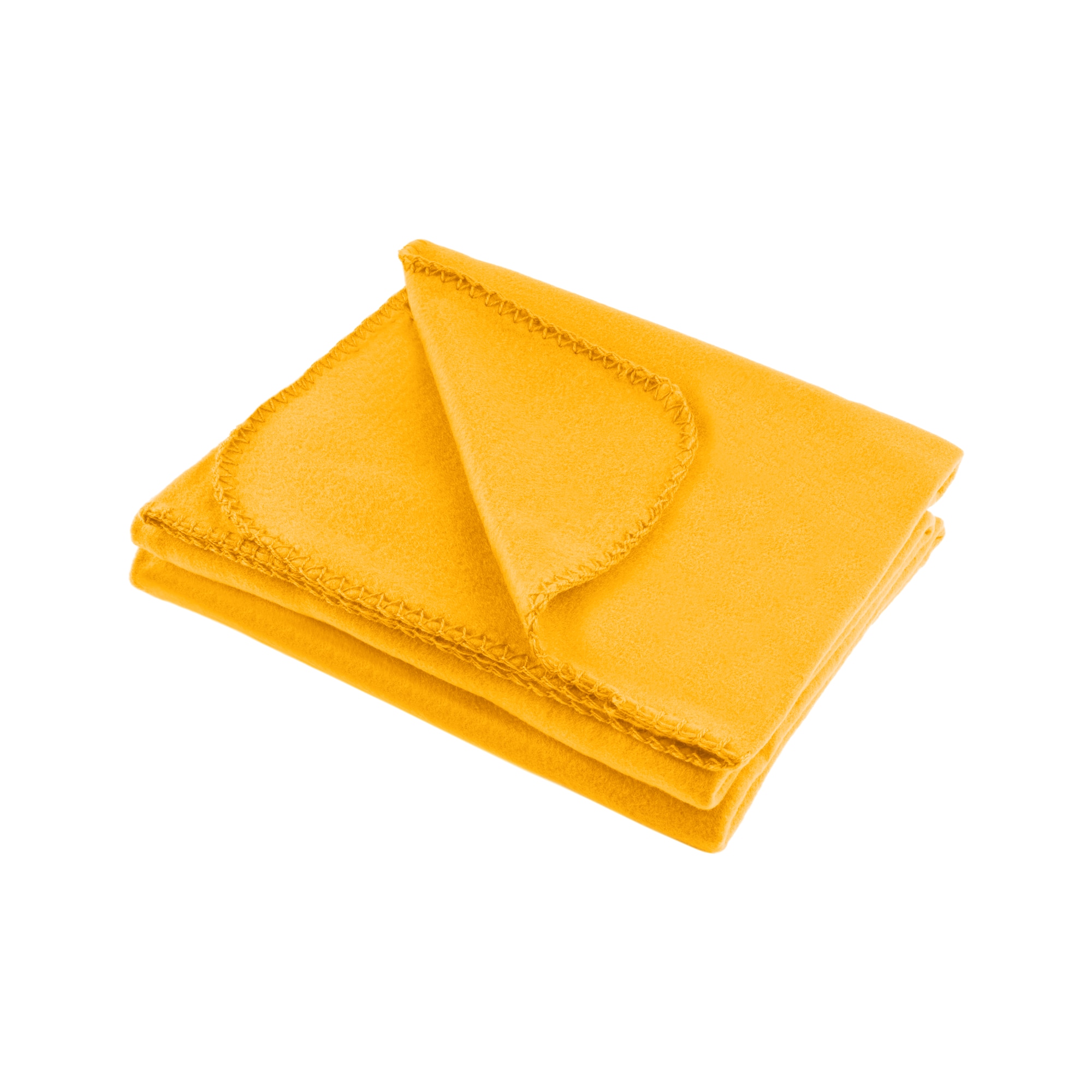 Patura fleece Teesa 130x150 cm, galben