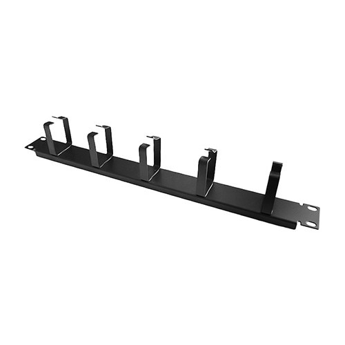 Ghidaj orizontal patchcord 5 inele 1U, fara capac