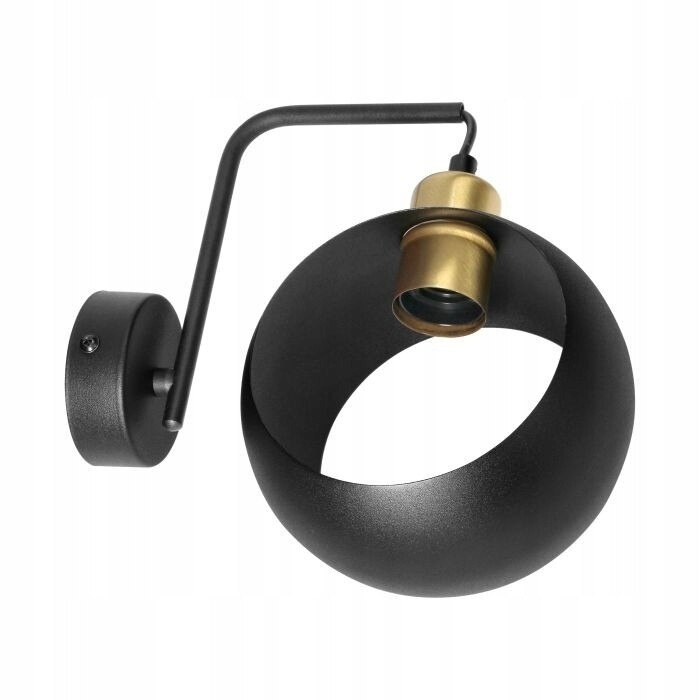 RESIGILAT- -Aplica de perete ADVITI Jala 1P AD-LD-6224BE27M, 15W, E27, negru