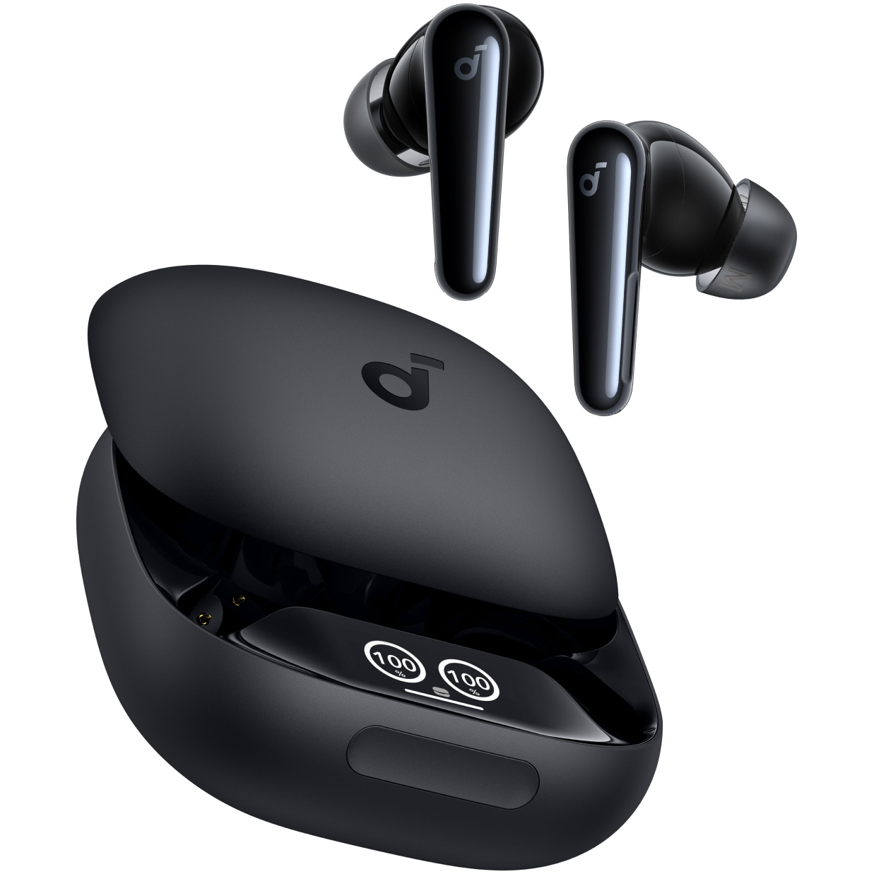 Casti In-Ear Anker SoundCore Liberty 4 Pro, True Wireless, Bluetooth 5.3, ANC, IPX5, Negru