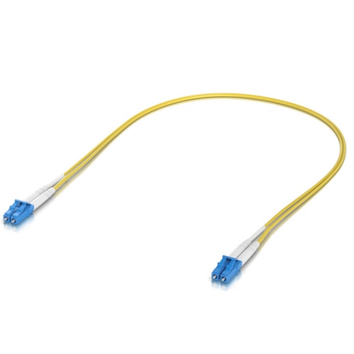 Cablu fibra optica Ubiquiti, Duplex LC, Single-Mode, 0.5m, set 50 bucati