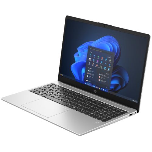 Laptop HP 250R G10, Intel Core i5, 16 GB RAM, 512 GB SSD, Silver, 39.6 cm (15.6") Full HD, argintiu