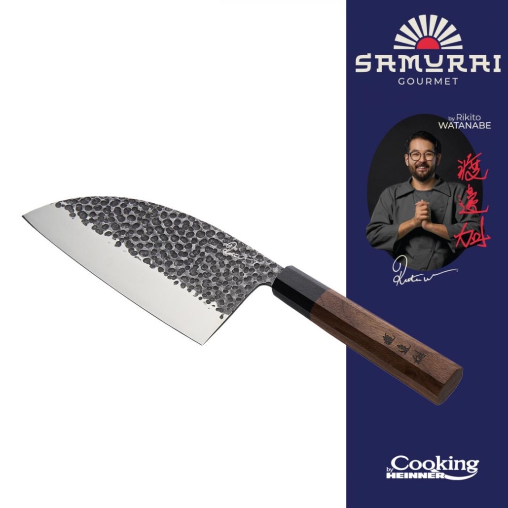 Satar Cooking by Heinner - Samurai Gourmet by Rikito Watanabe, inox hammer, 17 cm