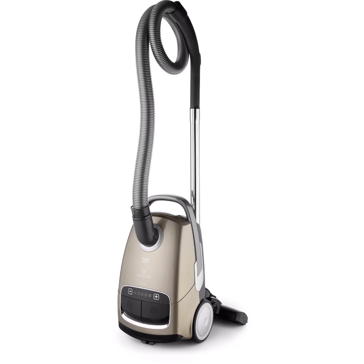 Resigilat Aspirator cu sac Beko VCC6480T, 800 W, 3.5 L, filtru HEPA 13, performanta AAA, perie turbo animale, 5 accesorii