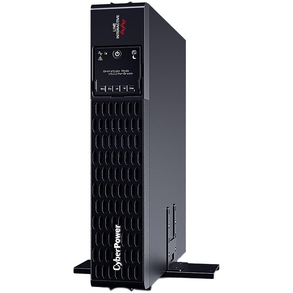 UPS Cyberpower PR1500ERT2U, line-interactive 1500VA\1500W, Sinus Pur, Iesiri 10 x IEC C13, rackmount 2U