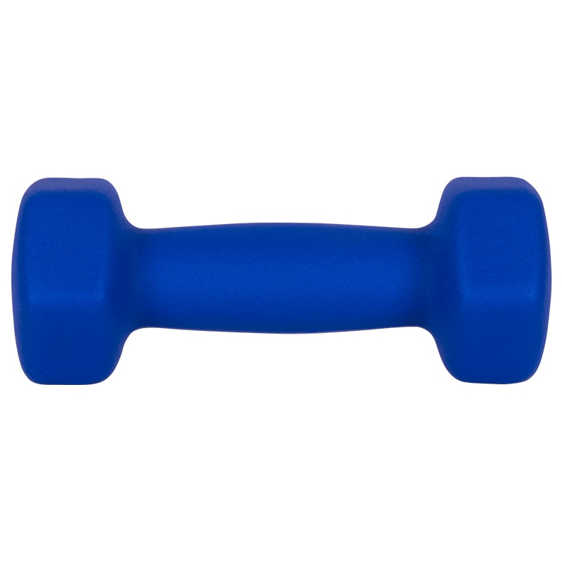 Set gantere Rebel Active RBA-2330-1.5, 2 x 1.5kg, fonta si invelis de neopren Albastru