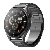 RESIGILAT - Ceas Smartwatch Maxcom FW66 Iron R, ecran 1.43” AMOLED, rezolutie 466×466, 300 mAh, Apeluri, Notificari, Incarcare Rapida, Rezistent apa si praf, Ideal Pentru Monitorizarea Sanatatii, peste 70 de Moduri Sport, 2 bratari incluse, Negru