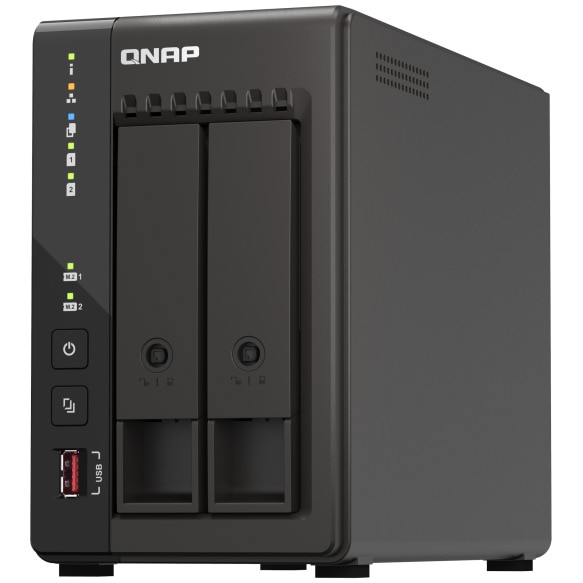 Network Attached Storage Qnap TS-253E cu procesor Intel® Celeron® J6412, 2-bay, 8GB DDR4
