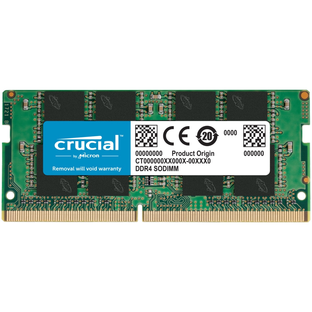 Memorie Laptop Crucial, 16GB DDR4, 3200MHz CL22