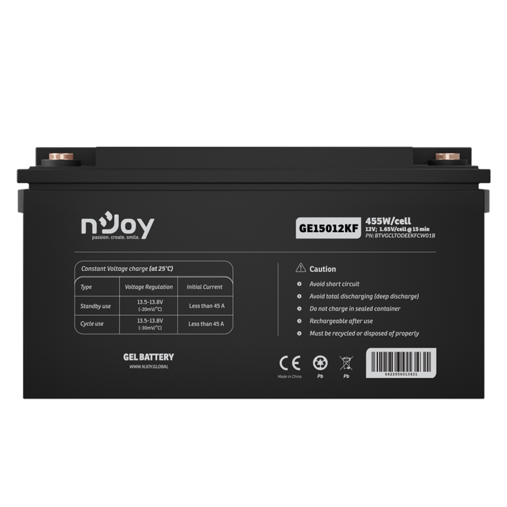Acumulator nJoy GE15012KF 12V 455 W/celula
