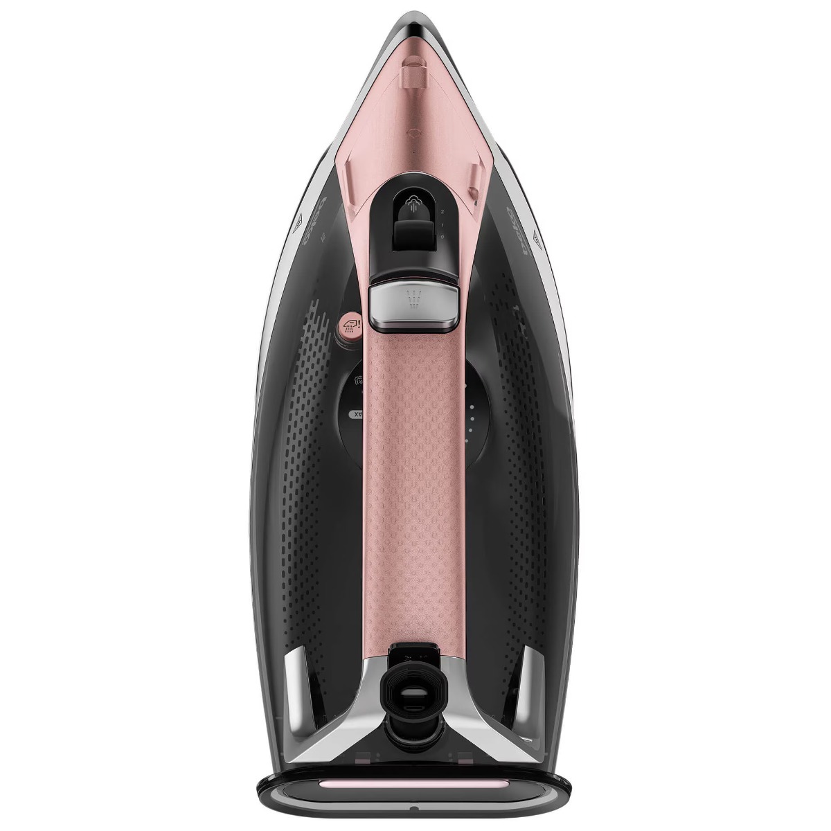 Resigilat Fier de calcat BEKO SIM8130P, 3000W, jet de abur 270g/min, 350ml, talpa Soft Glide, Sistem anti-picurare, SelfClean, Negru-Roz