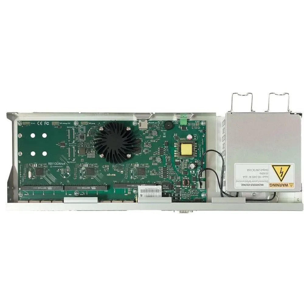 Router MikroTik RB1100AHx4 L6 1.4GHz 1GB RAM 128 MB NAND 13xGig LAN Rack 19