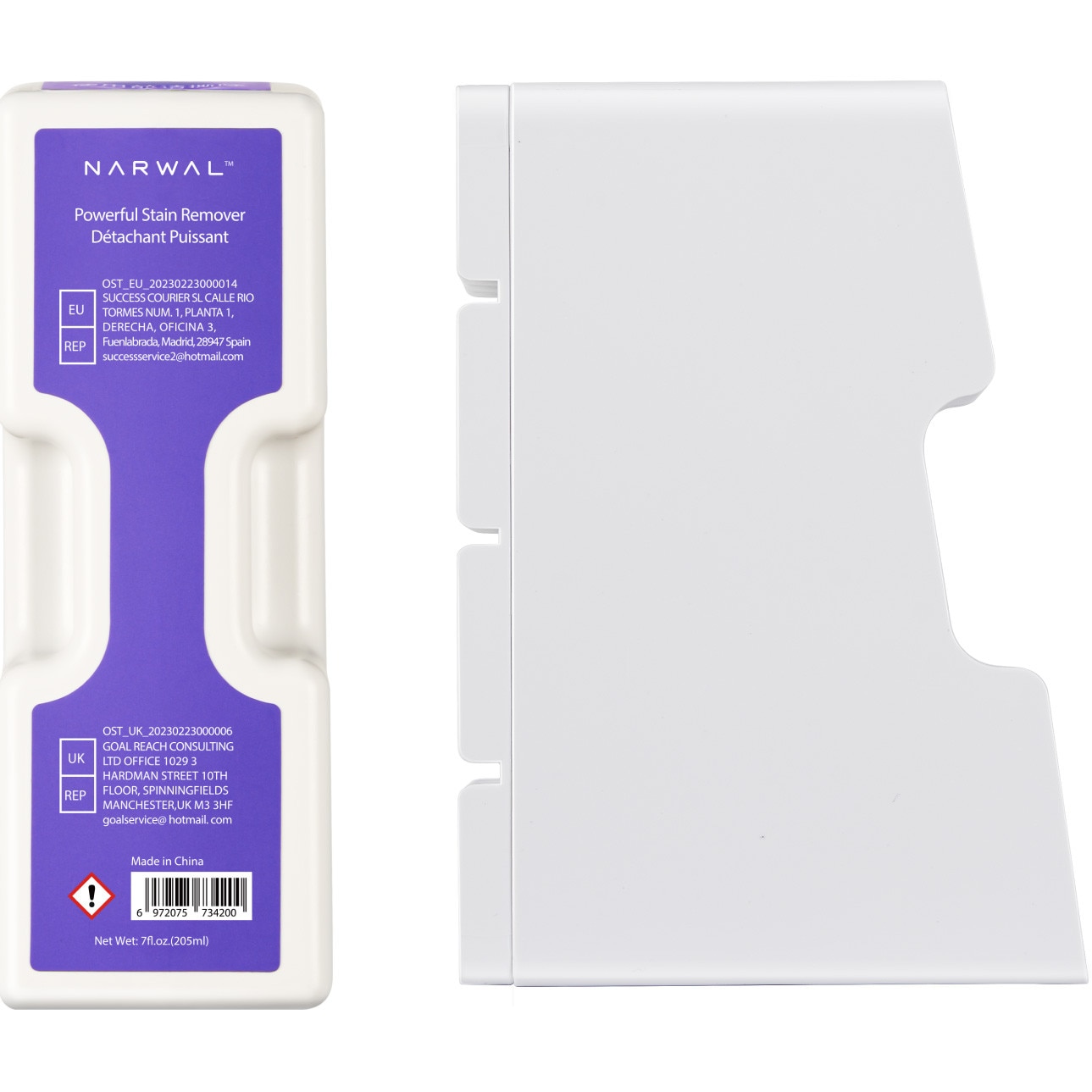 Pachet accesorii Narwal pentru Z10 Ultra, contine: 1 perie anti incurcare, 3 lavete, 2 perii laterale, 2 solutii de curatare mop/statie, 3 saci de praf pentru statia de aspirare, 2 filtre HEPA, 3 recipiente colectare inlocuibile
