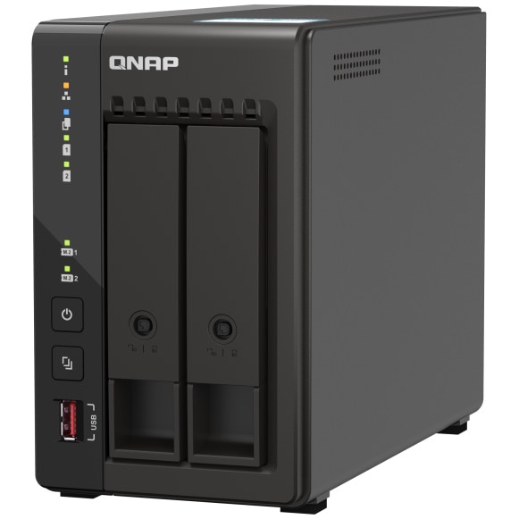 Network Attached Storage Qnap TS-253E cu procesor Intel® Celeron® J6412, 2-bay, 8GB DDR4