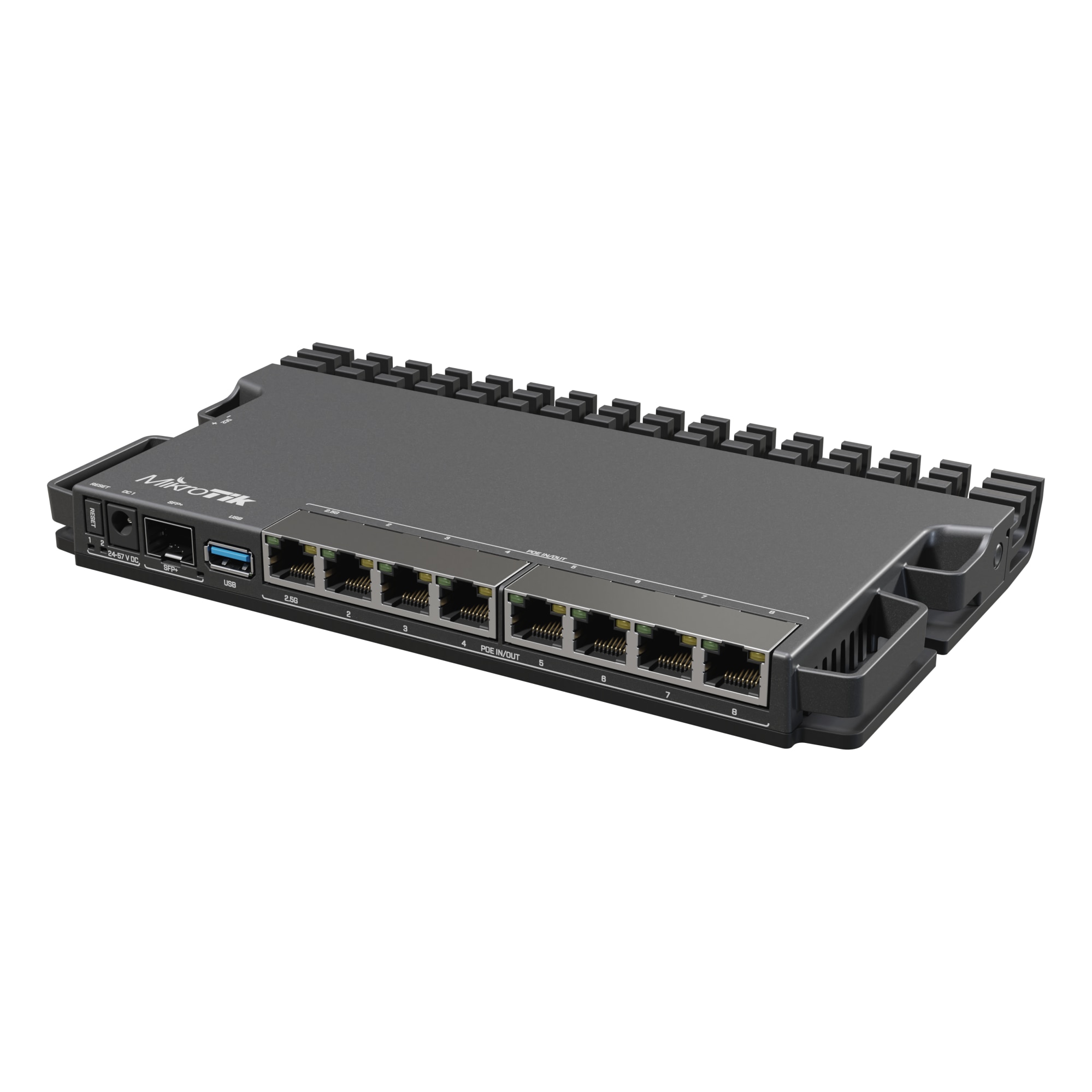 Router Mikrotik RB5009Upr+S+IN, Rack Mountable, PoE on all ports